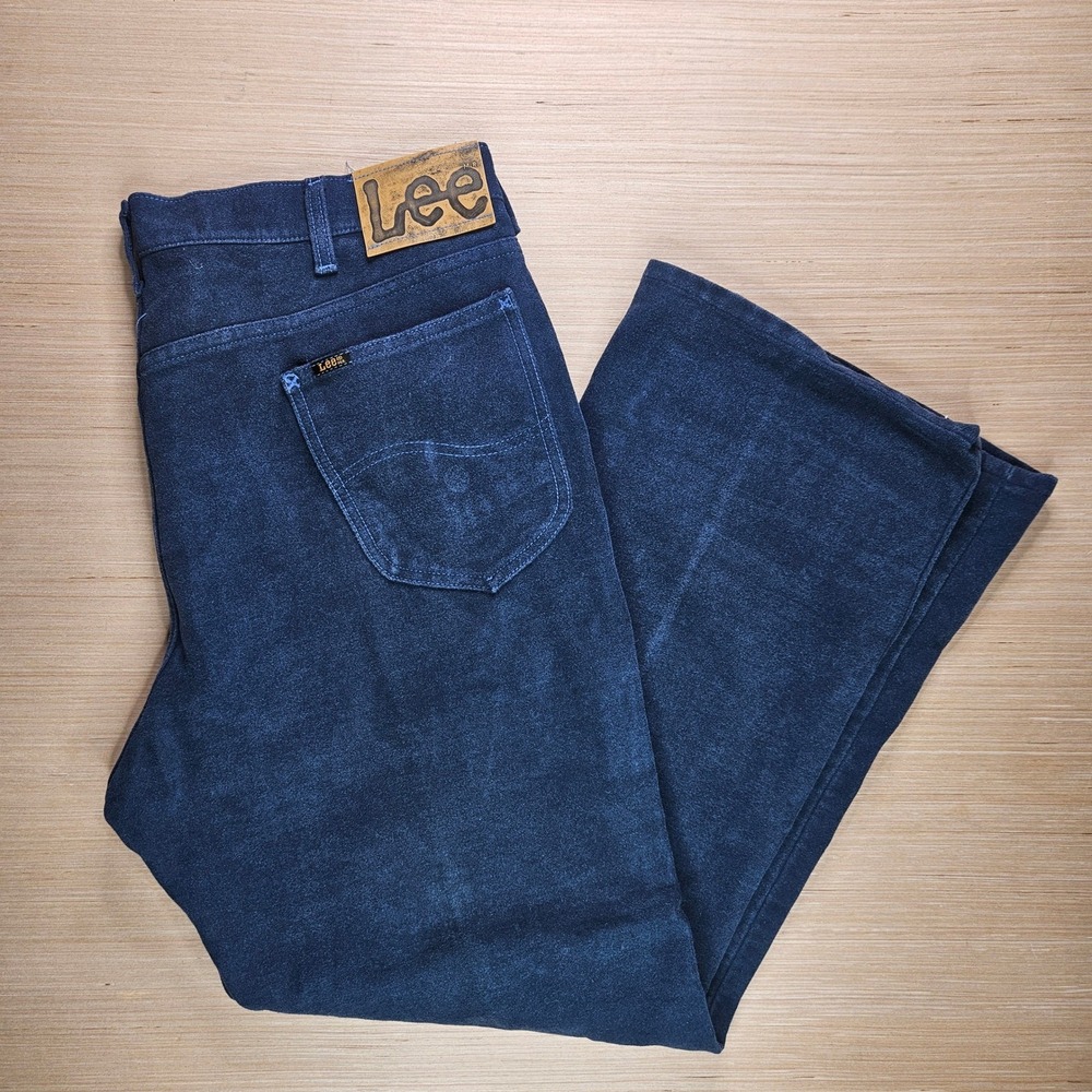 Vintage Lee Rider Boot Cut Flare Women 38 Fit 36x28.5 Brushed High Rise Jeans‎